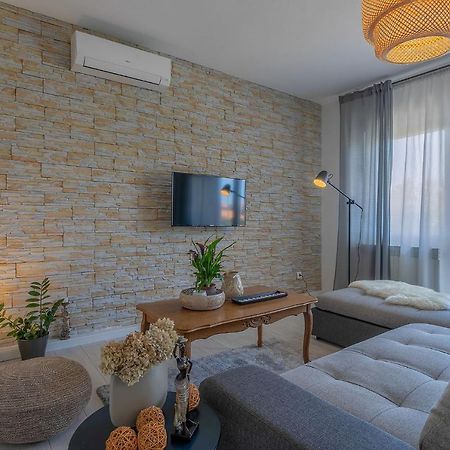 Premium 100M2 Sea View Apartment Liznjan Bagian luar foto
