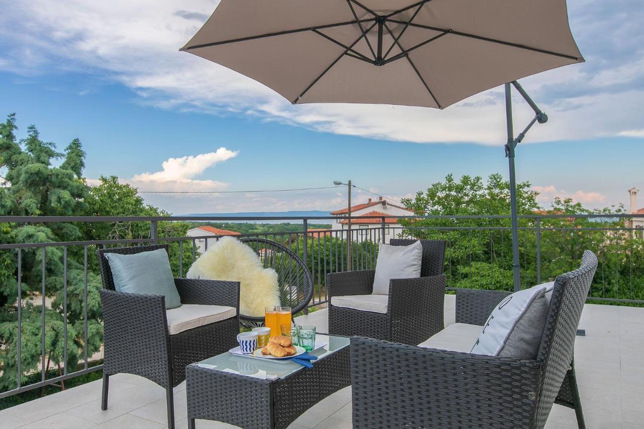 Premium 100M2 Sea View Apartment Liznjan Bagian luar foto