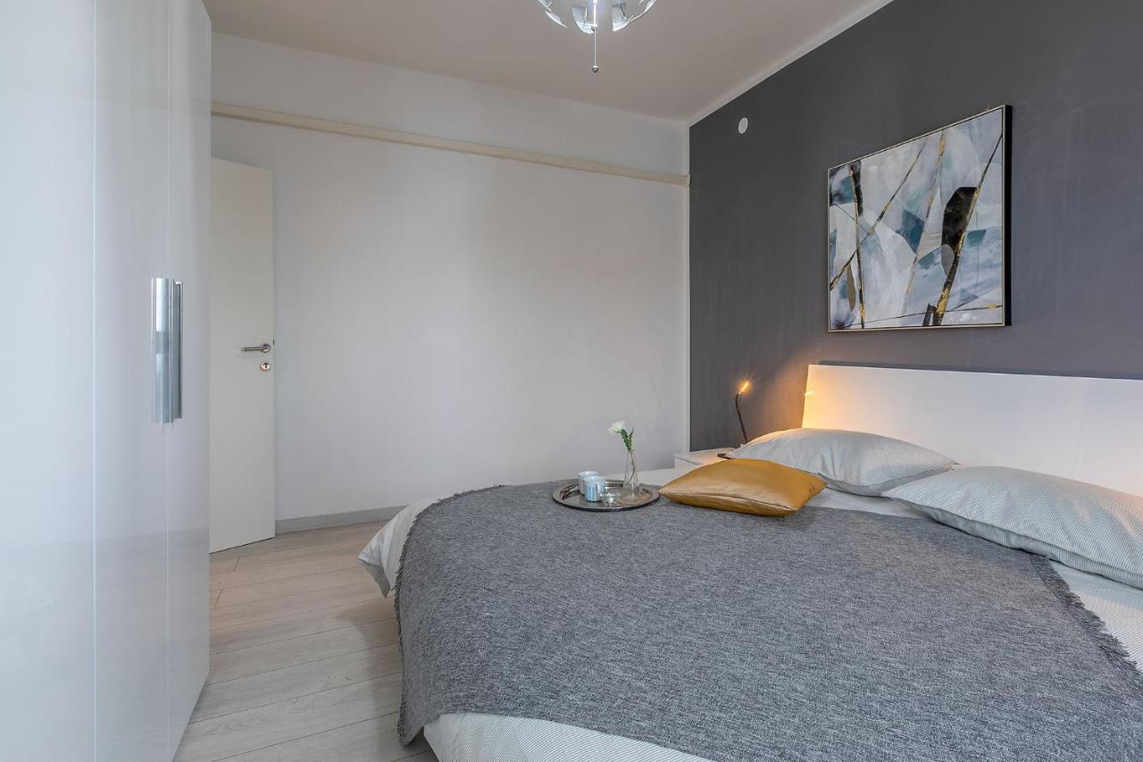 Premium 100M2 Sea View Apartment Liznjan Bagian luar foto
